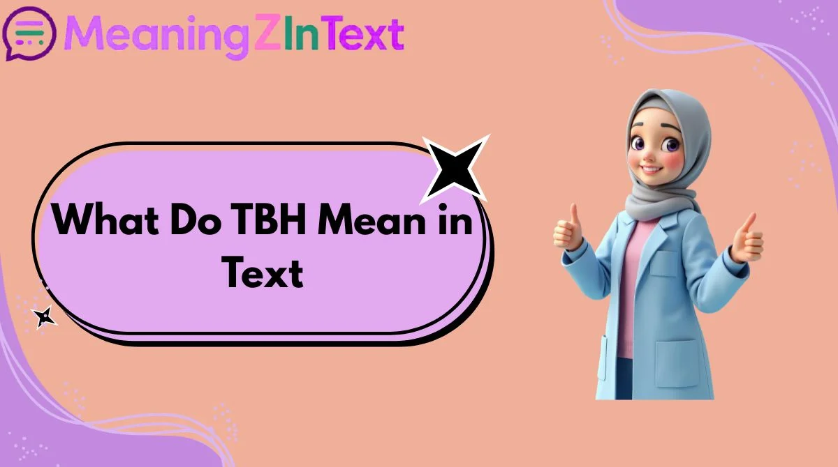 What Do TBH Mean in Text