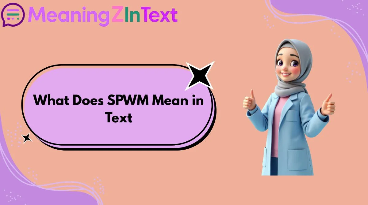 What Does SPWM Mean in Text