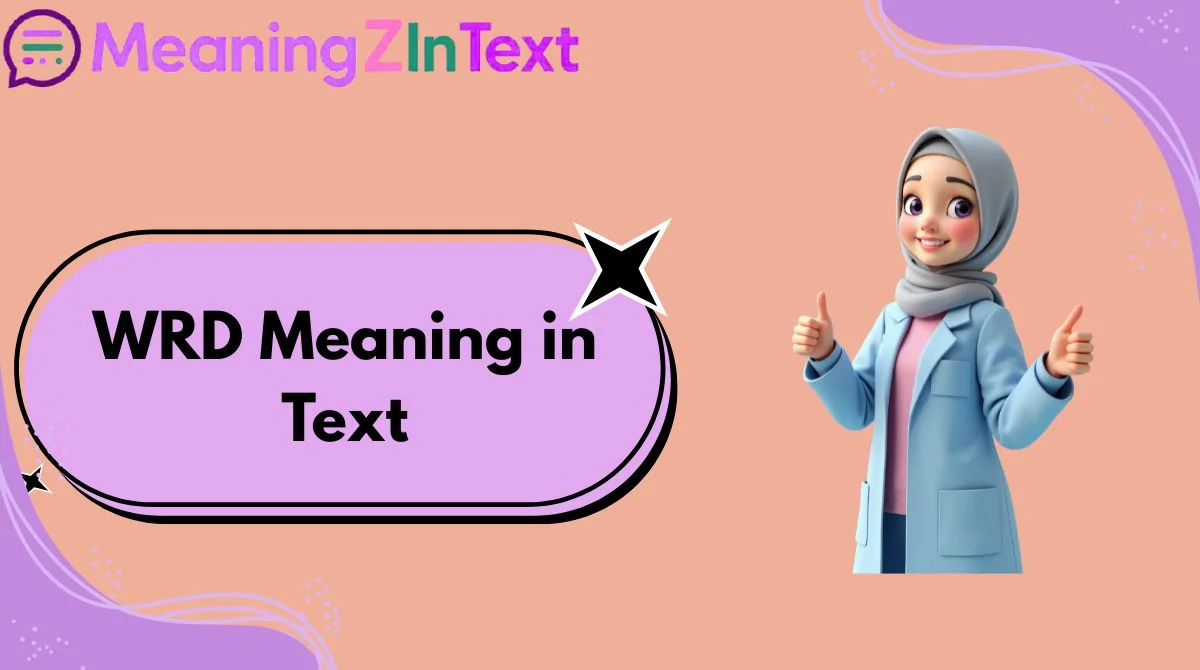 WRD Meaning in Text